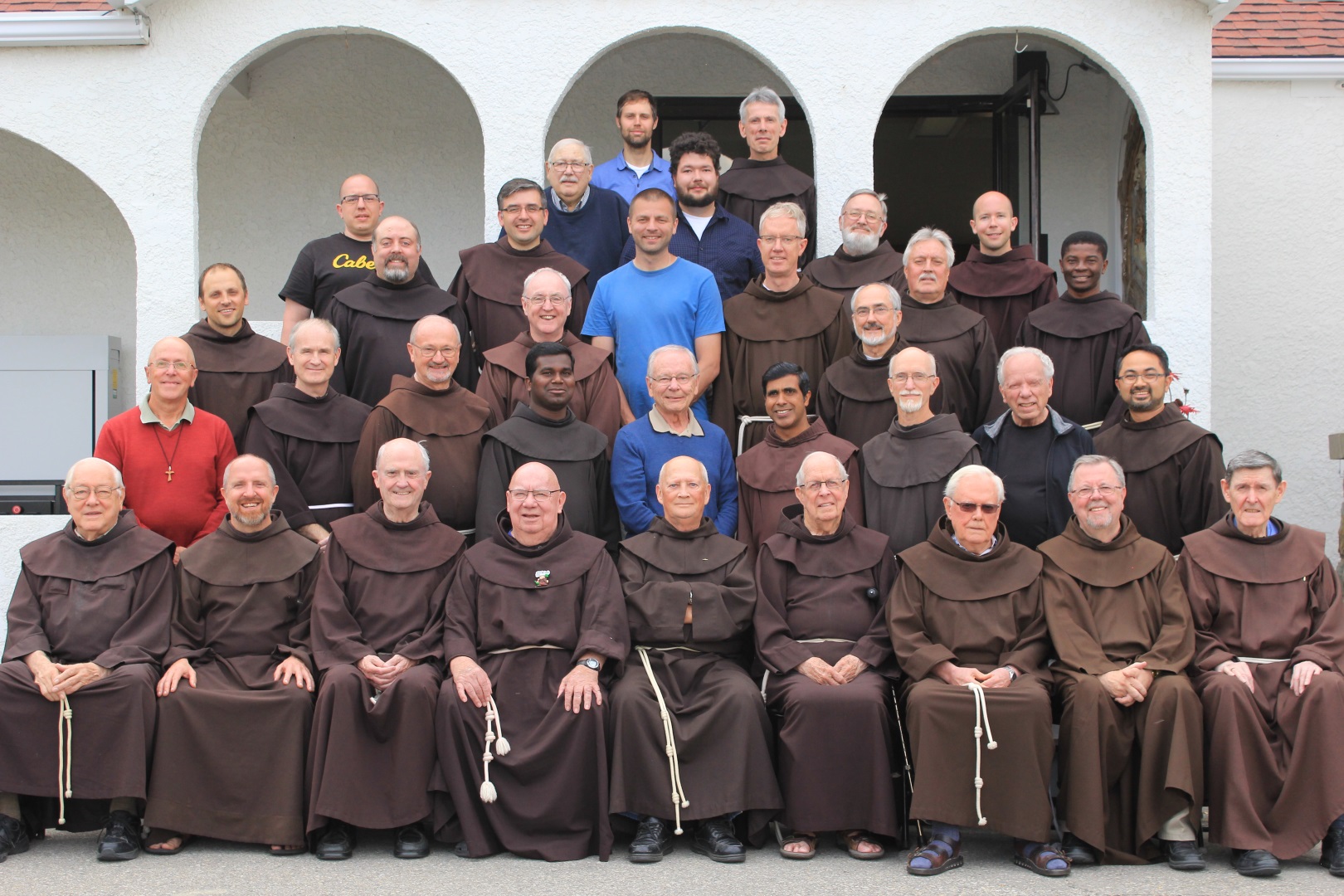 The Friars After Their Annual Retreat Franciscan Friars of Canada