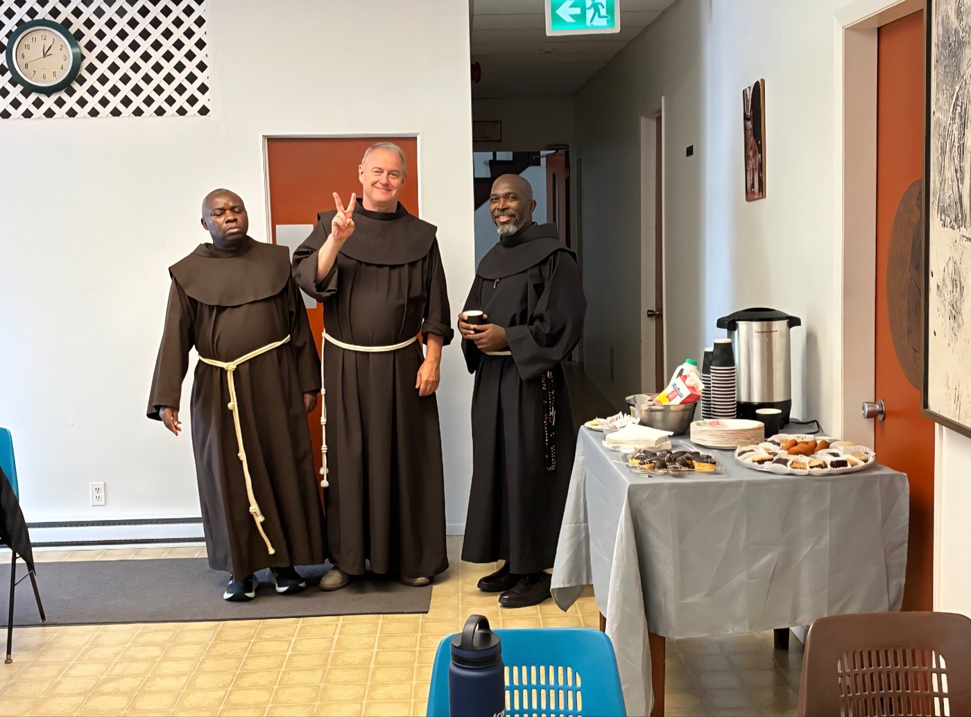 Des frères réunis pour la fête du bienheureux Frédéric