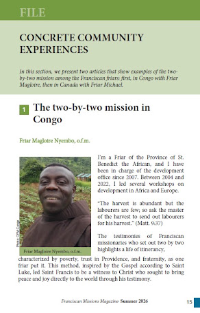 The two-by-two mission in Congo